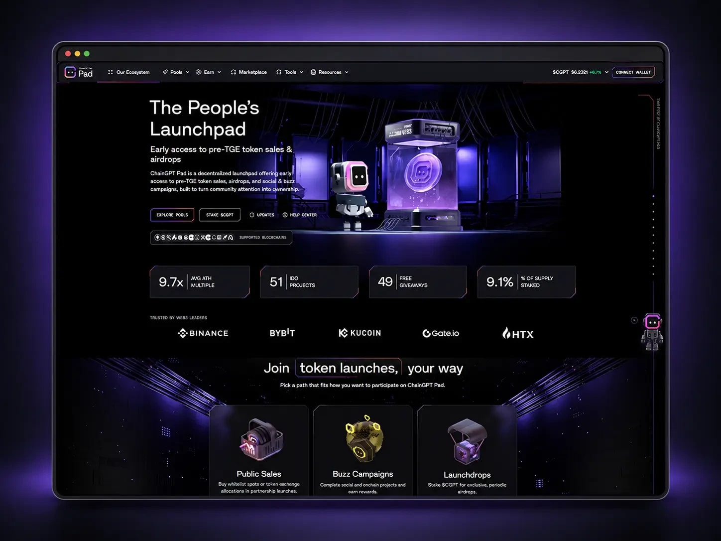 Lounchpad web3